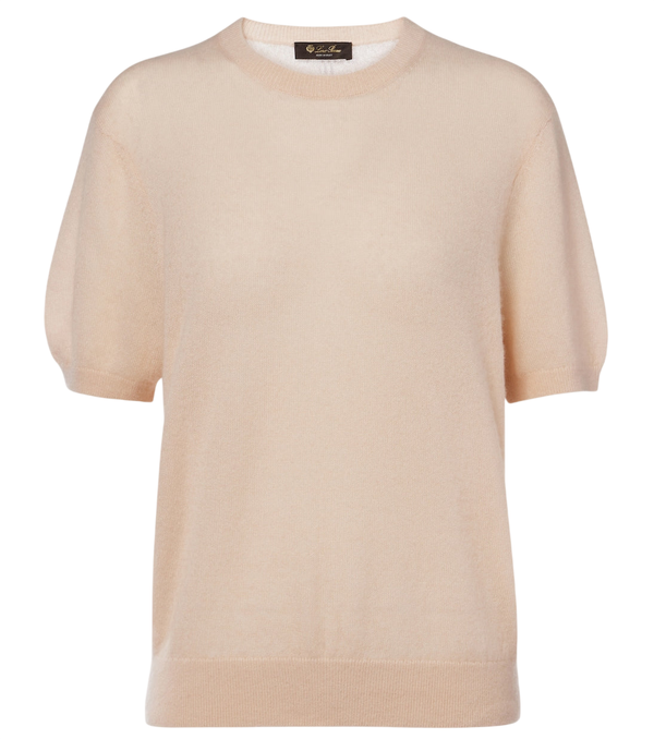 Loro Piana Camino cashmere and silk top