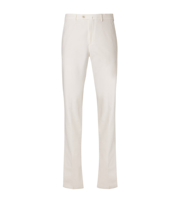 Loro Piana Carlo cotton-blend straight pants
