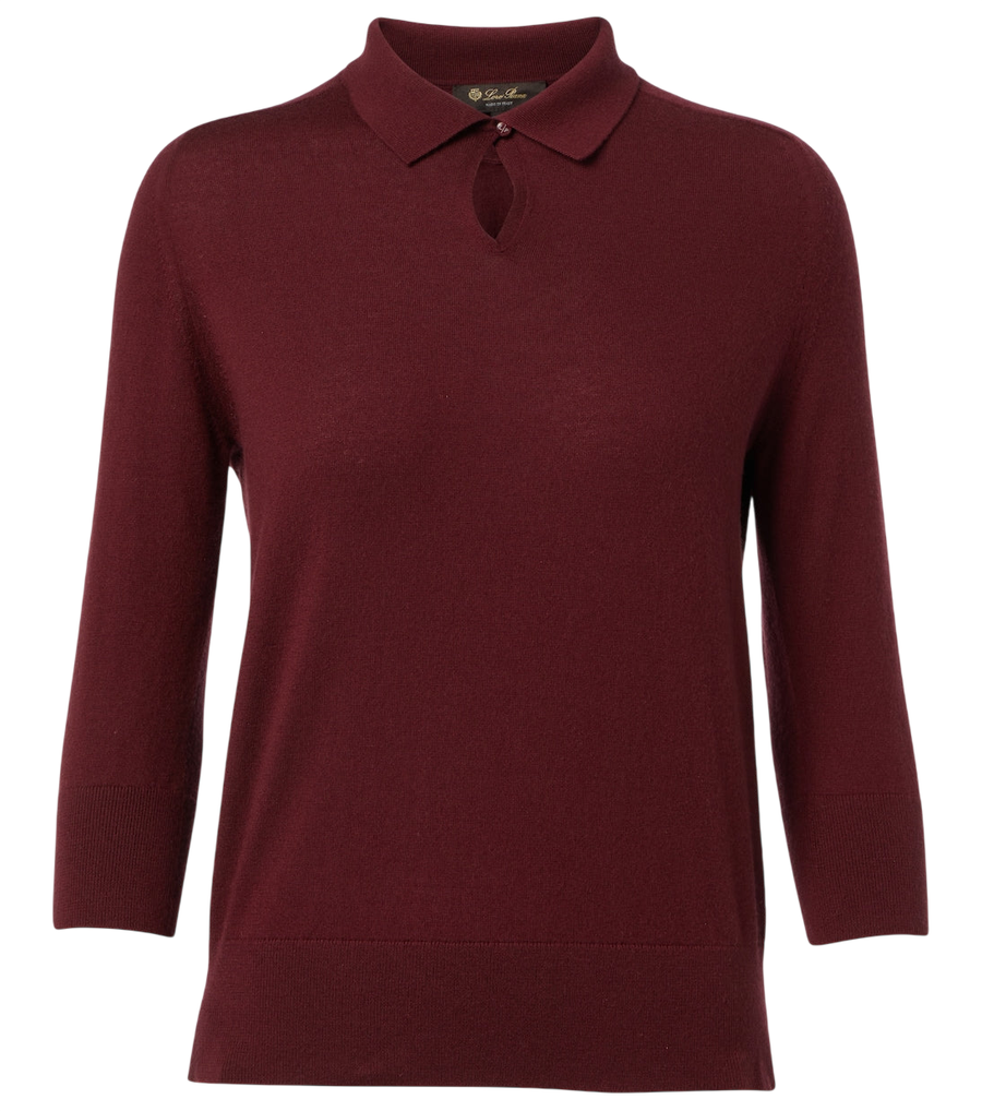 Loro Piana Cashmere polo shirt