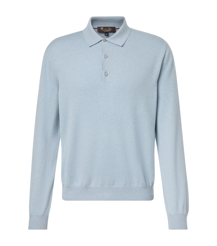 Loro Piana Cashmere polo sweater