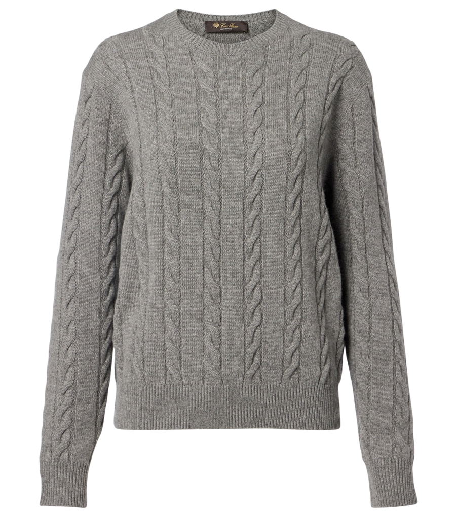 Loro Piana Cedar cable-knit cashmere sweater