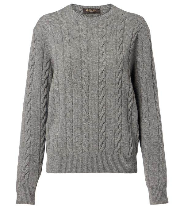 Loro Piana Cedar cable-knit cashmere sweater