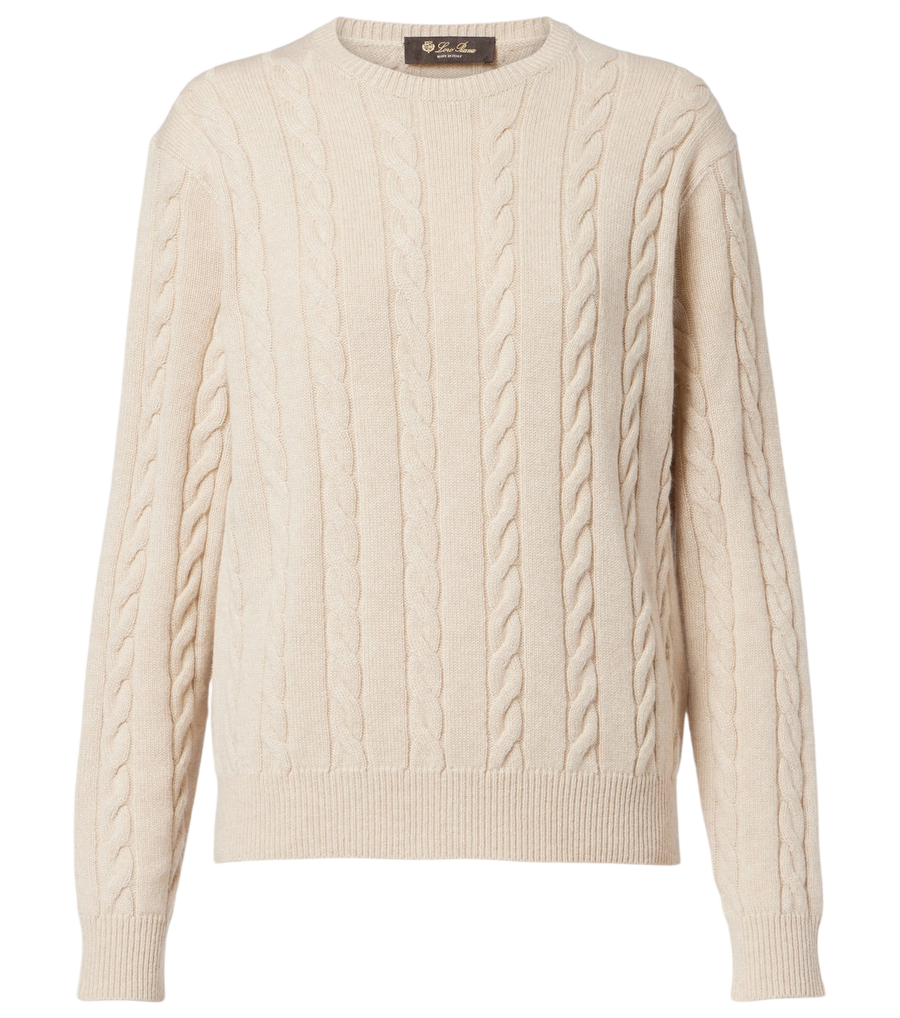 Loro Piana Cedar cable-knit cashmere sweater