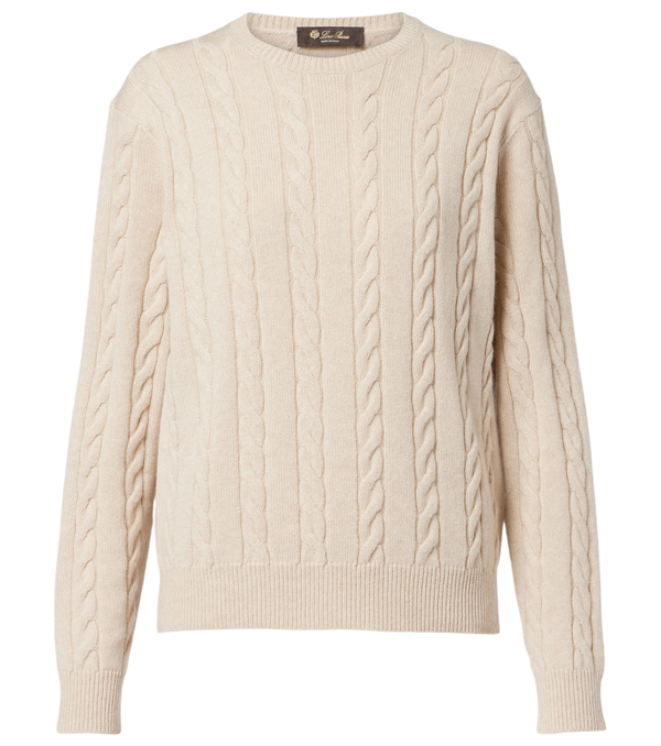 Loro Piana Cedar cable-knit cashmere sweater