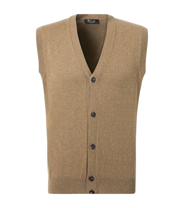 Loro Piana Classic cashmere vest