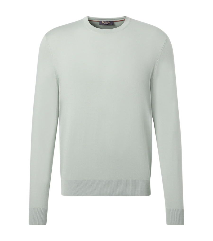 Loro Piana Cotton crewneck sweater