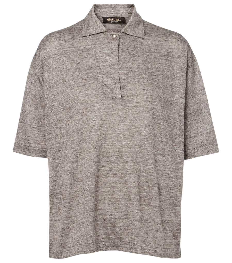 Loro Piana Gargano linen polo shirt