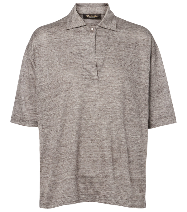 Loro Piana Gargano linen polo shirt