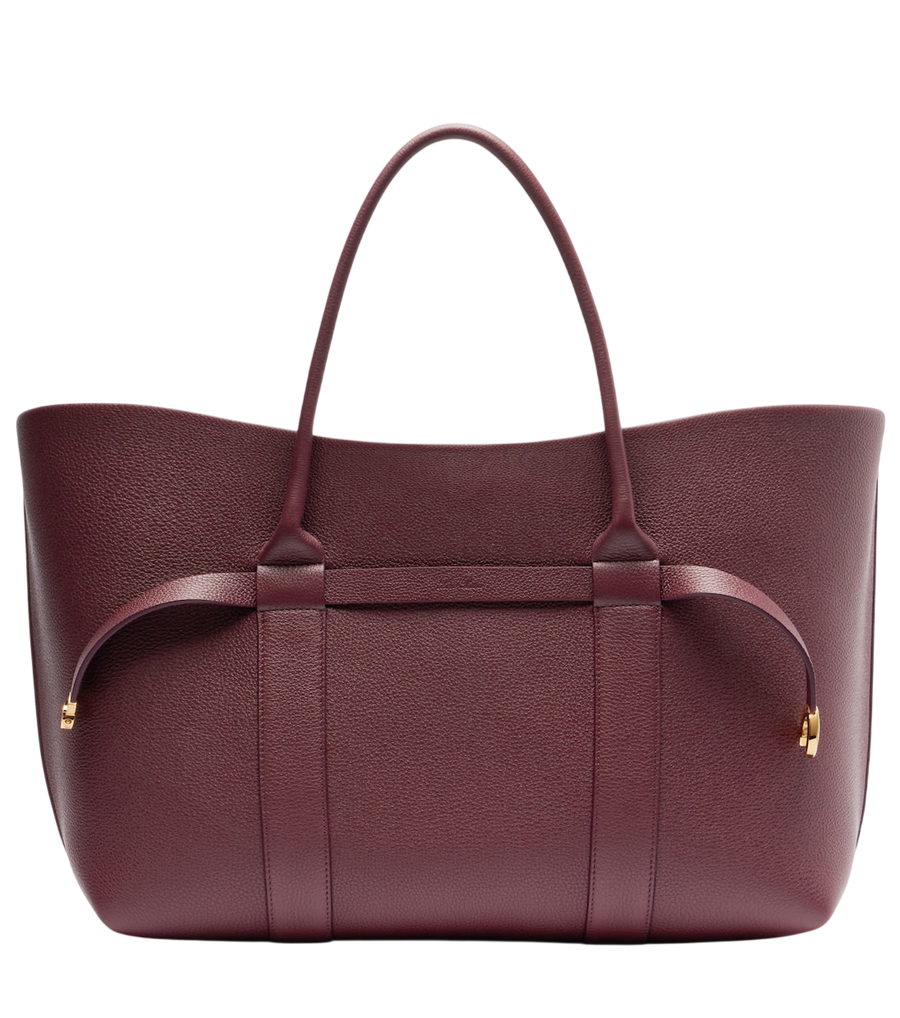 Loro Piana Ghiera Large leather tote bag