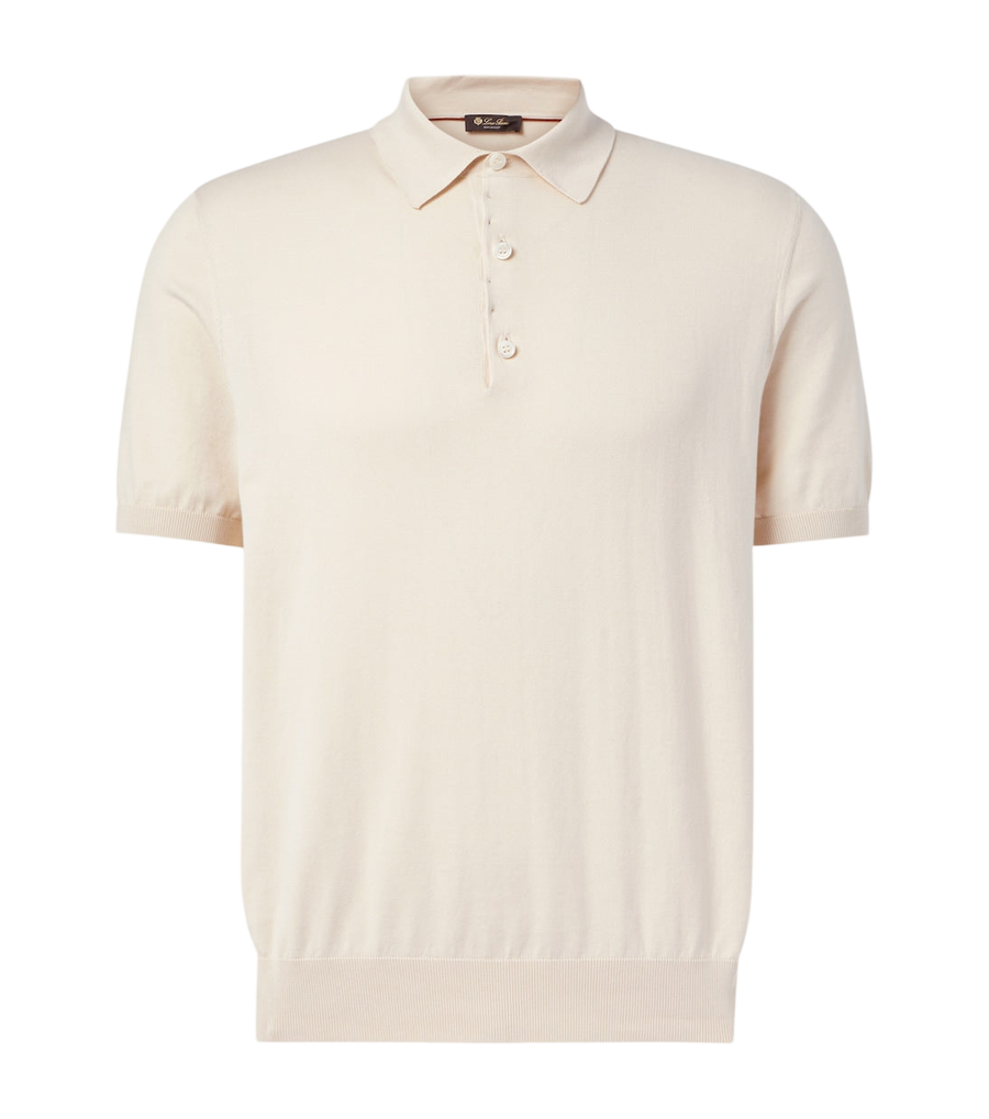 Loro Piana Ice Wish cotton polo shirt