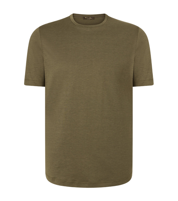 Loro Piana Levo silk and cotton jersey T-shirt