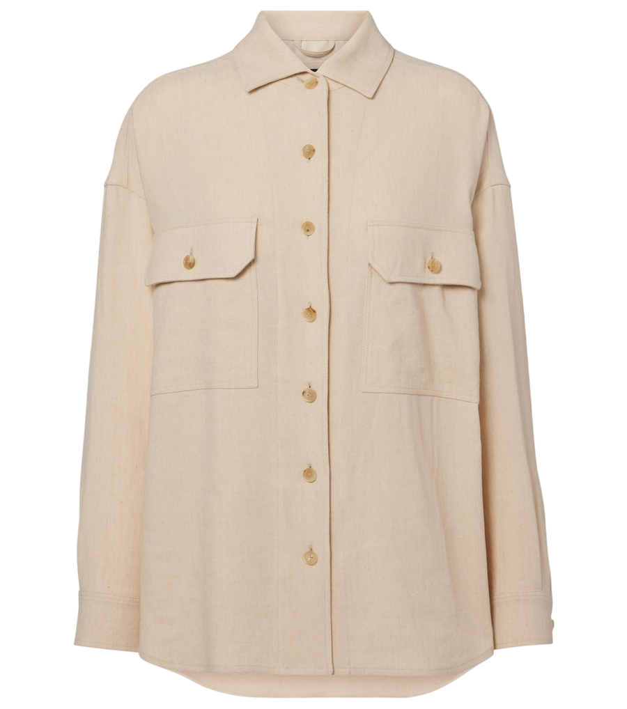 Loro Piana Linen and wool shirt