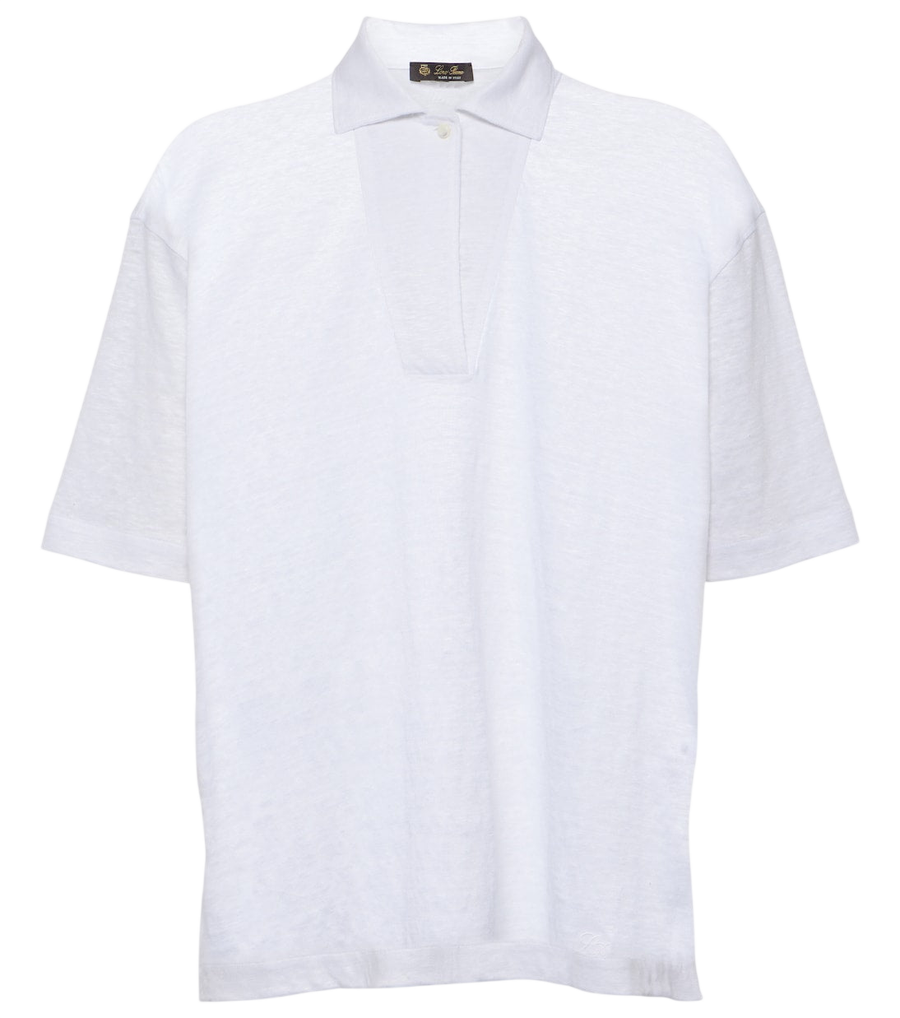 Loro Piana Linen polo shirt