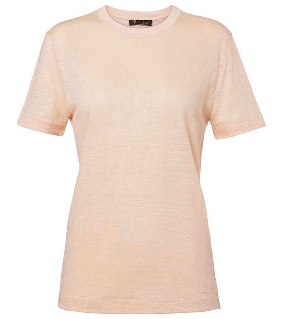 T-shirt en lin Loro Piana