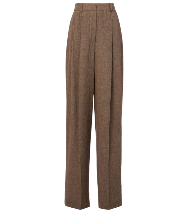 Loro Piana Linen wide-leg pants
