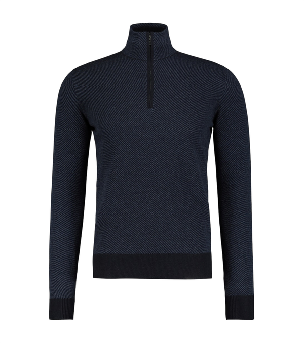 Loro Piana Mezzocollo Roadster cashmere sweater