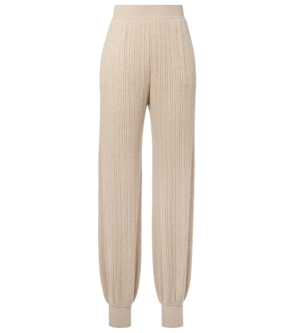 Loro Piana Plane Tree ribbed-knit cashmere sweatpants