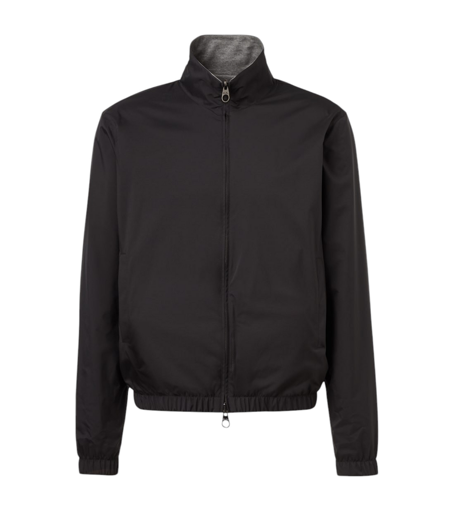 Loro Piana Reversible cashmere bomber jacket
