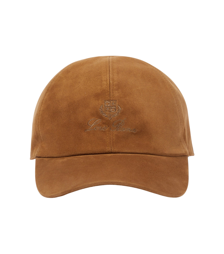 Loro Piana Suede baseball cap