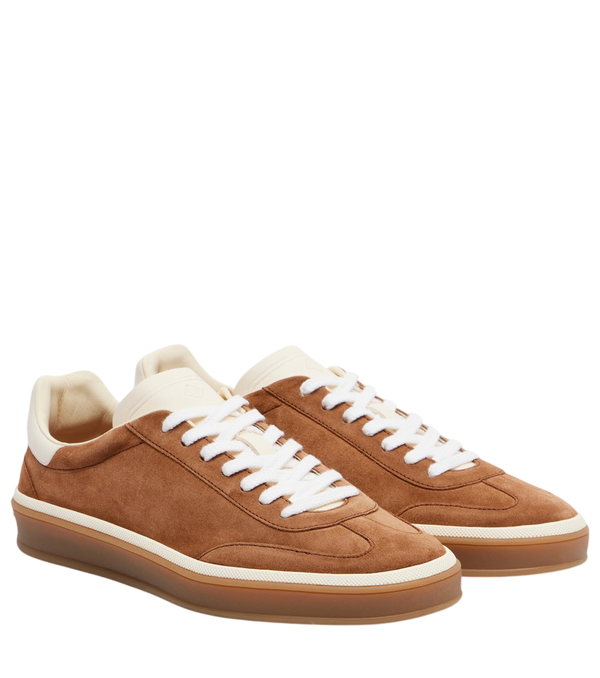 Loro Piana Tennis suede sneakers