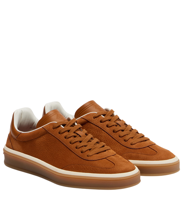 Loro Piana Tennis Walk leather sneakers