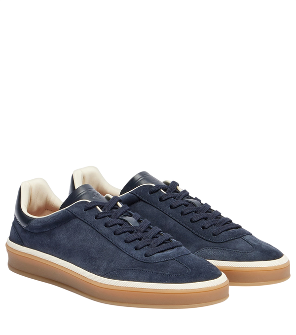 Loro Piana Tennis Walk suede sneakers