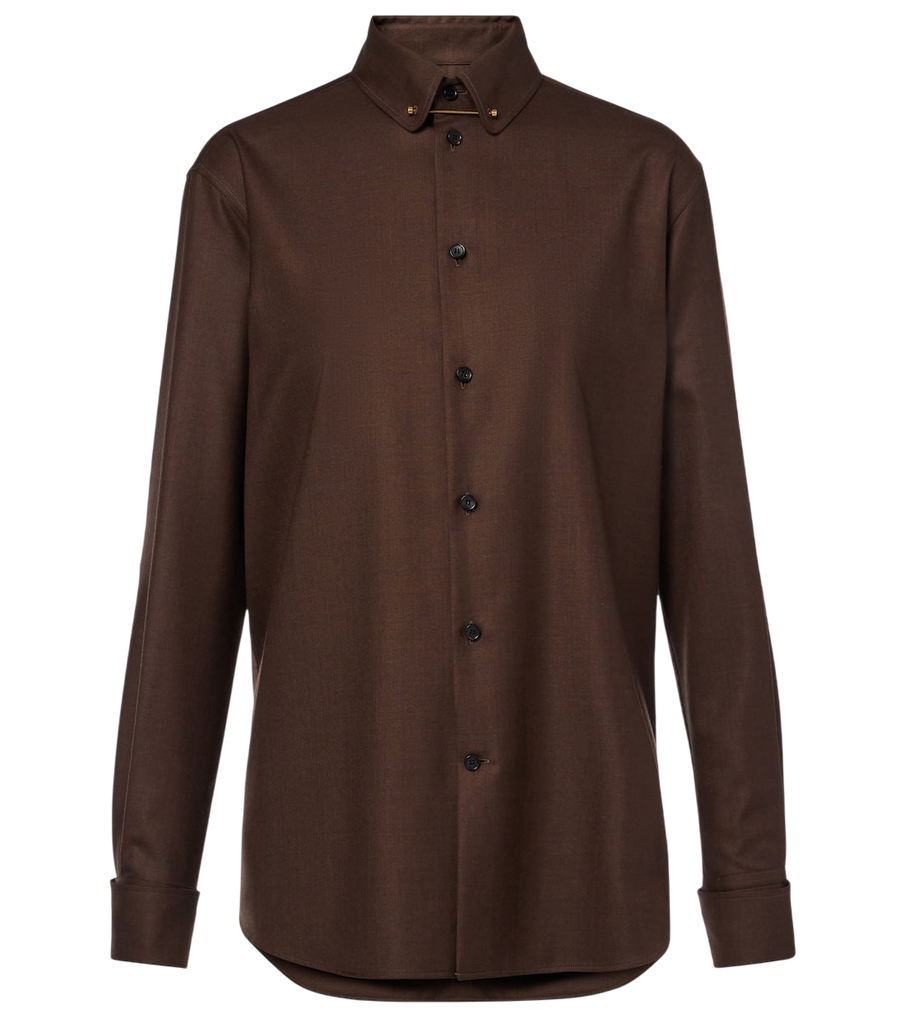 Loro Piana Thea virgin wool shirt