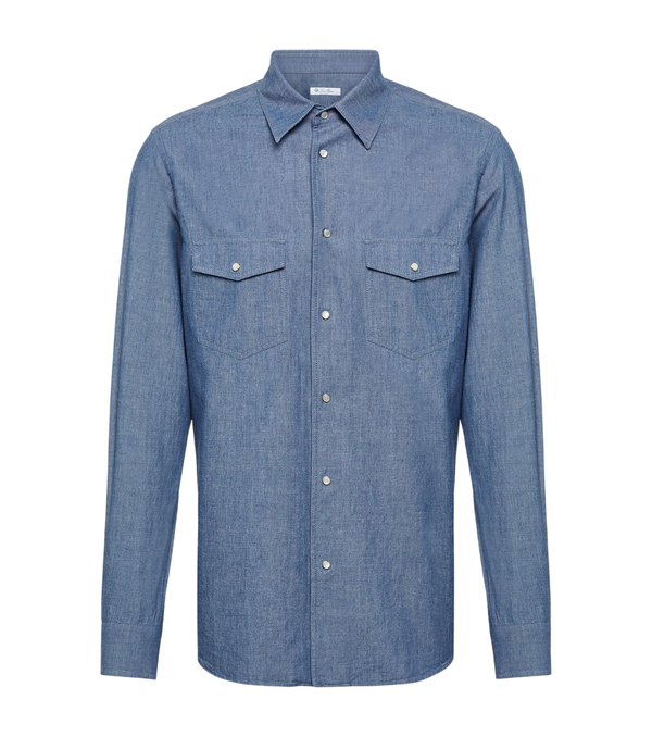 Loro Piana Thomas denim shirt