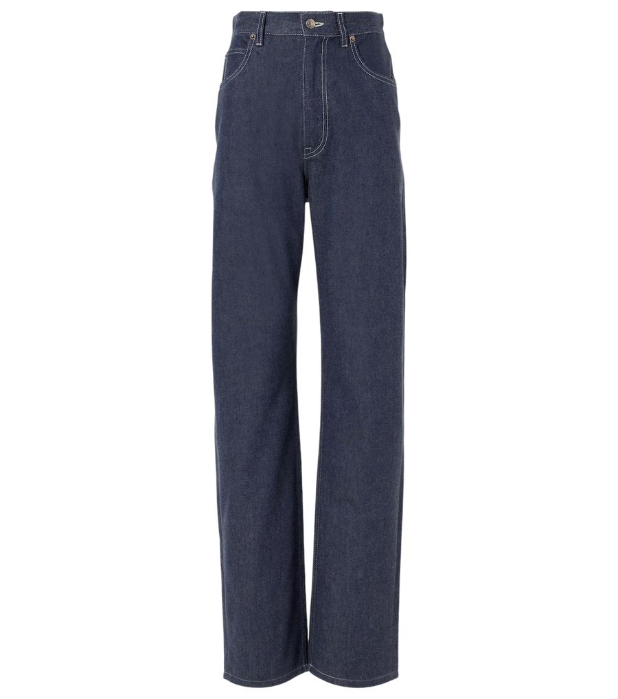 Jean large taille haute Tye Loro Piana
