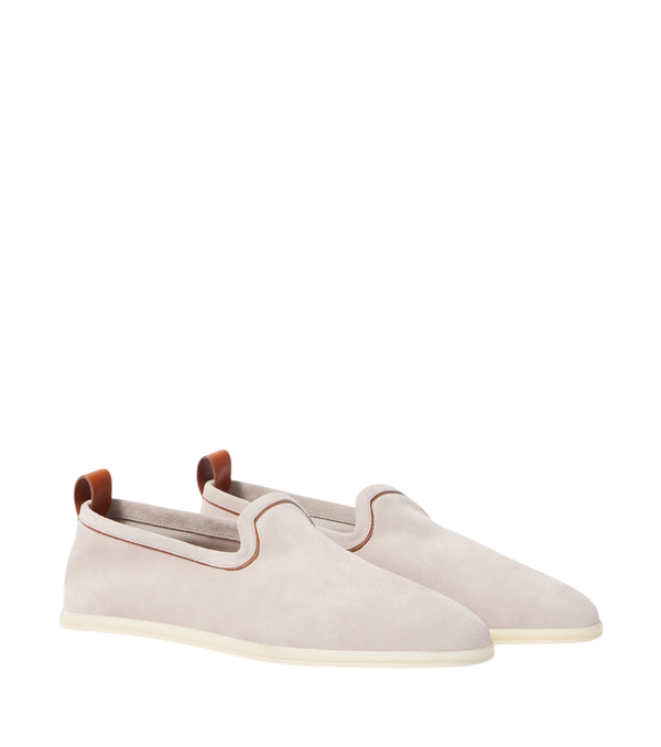 Loro Piana Venice Walk suede loafers