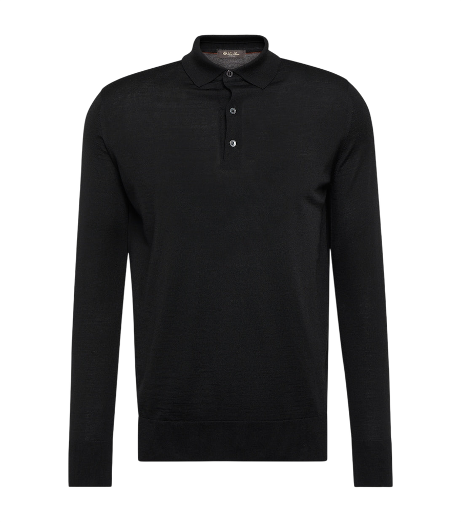 Loro Piana Virgin wool polo shirt
