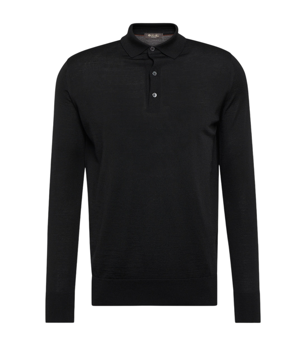 Loro Piana Virgin wool polo shirt