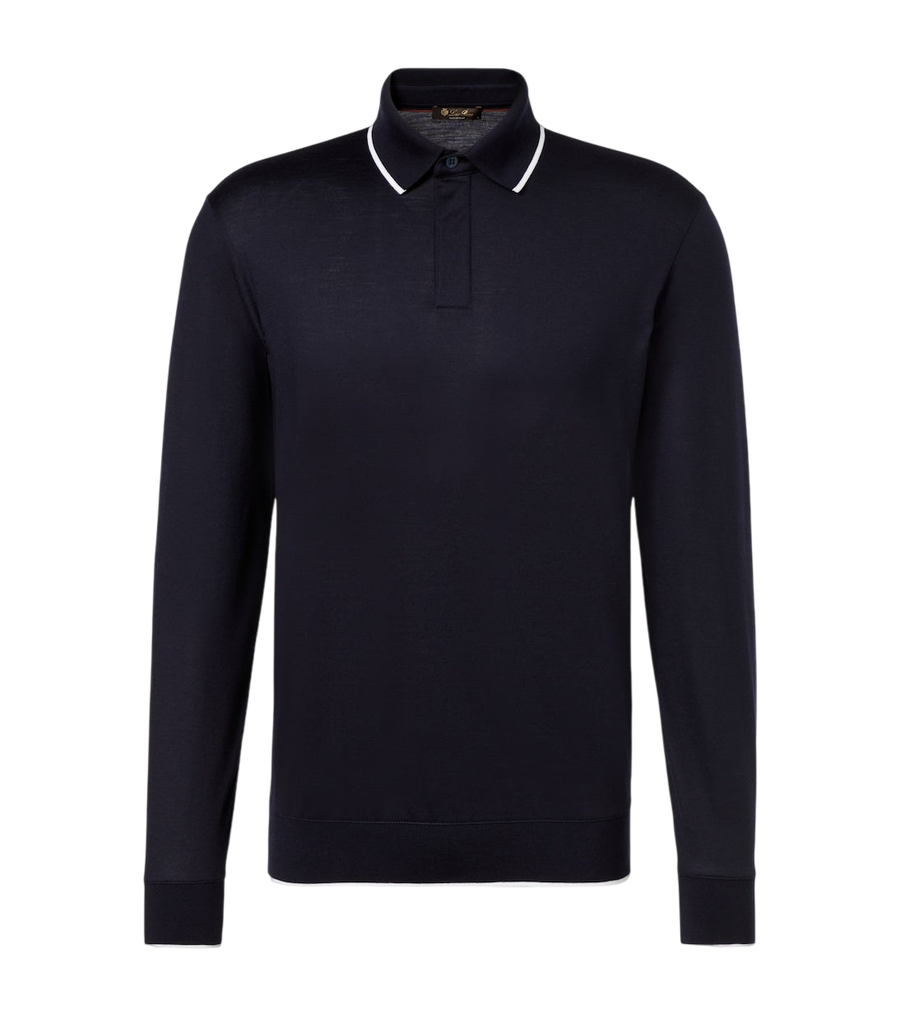 Loro Piana Waitaki virgin wool polo shirt