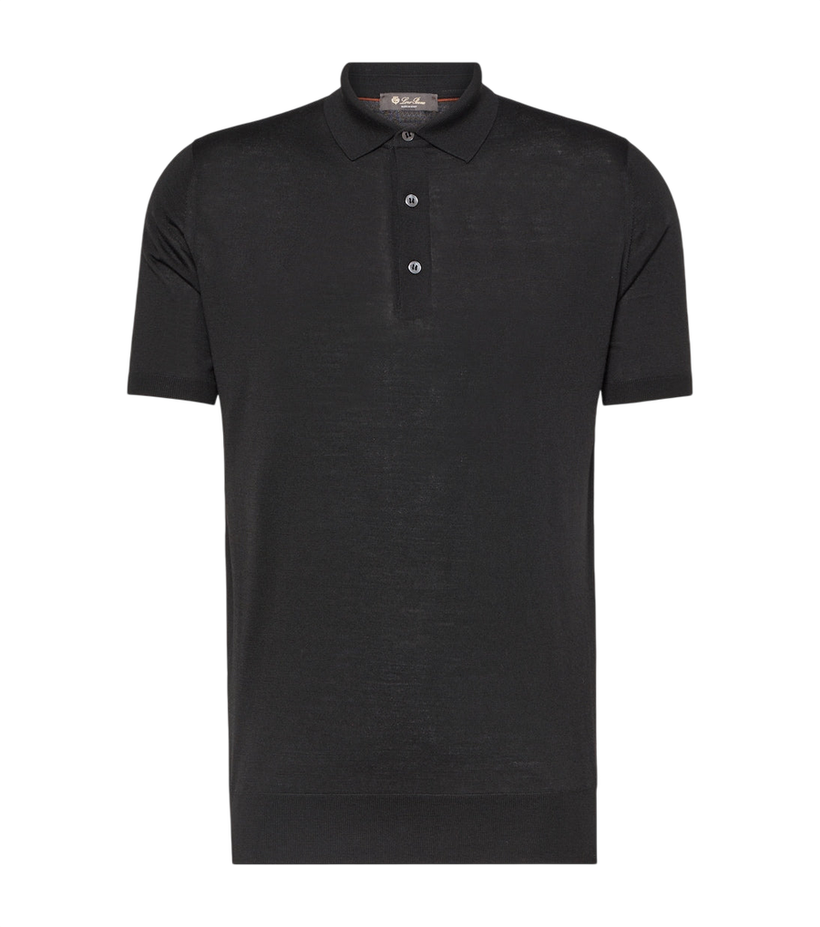 Loro Piana Wish® wool polo shirt