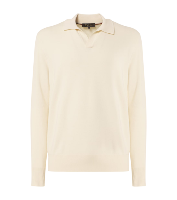 Loro Piana Wool polo sweater