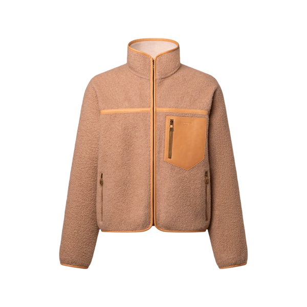 Louis Vuitton Giacca da esterno in cashmere double face — Cammello