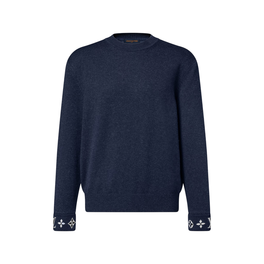 Louis Vuitton Pullover in cashmere — Blu faro