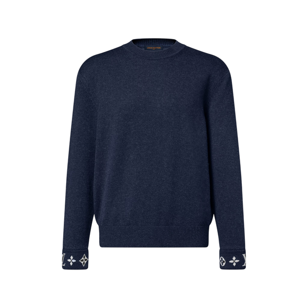 Louis Vuitton Pullover in cashmere — Blu faro