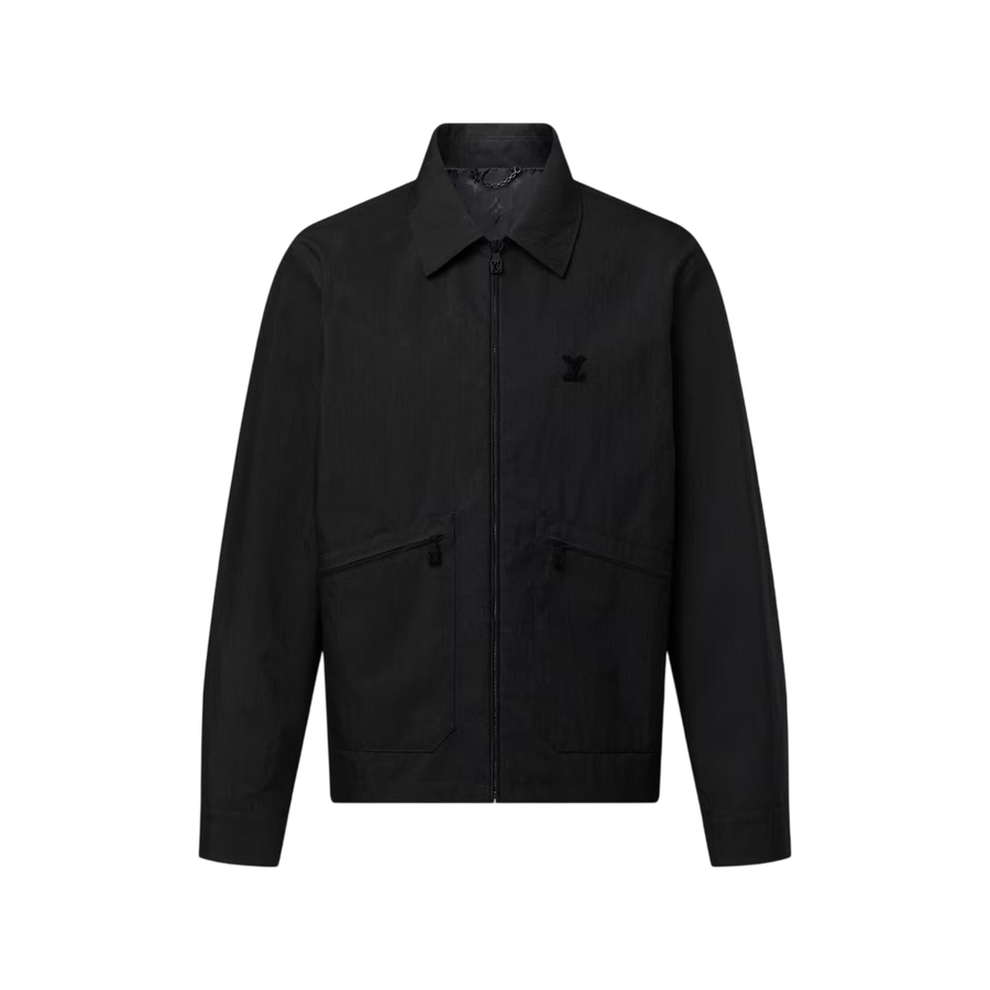 Louis Vuitton Cotton Ripstop Staff Jacket — Black