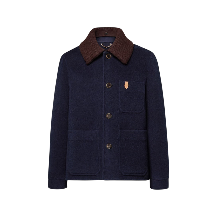 Louis Vuitton Double Face Workwear Jacket — Blue