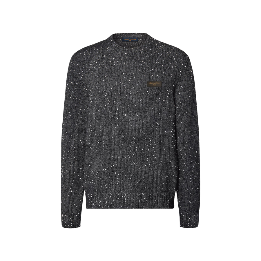 Louis Vuitton Embellished Long-Sleeved Crewneck — Meteorite