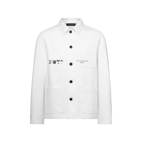 Louis Vuitton Giacca da lavoro Equipe — Bianca