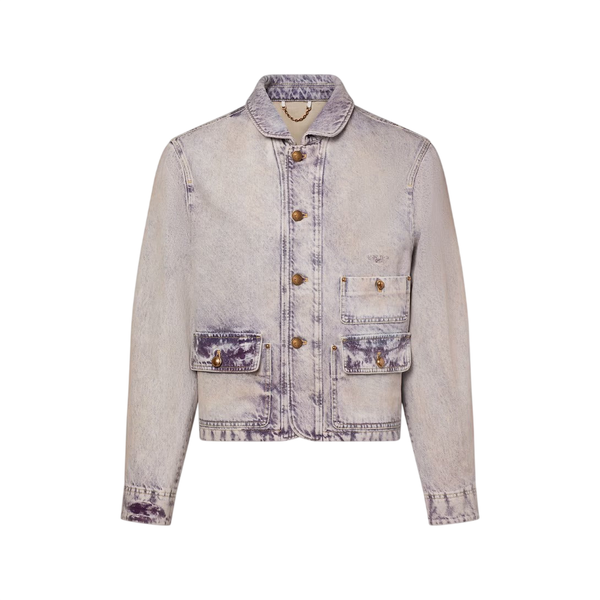 Louis Vuitton Blusa da lavoro scolorita — Viola