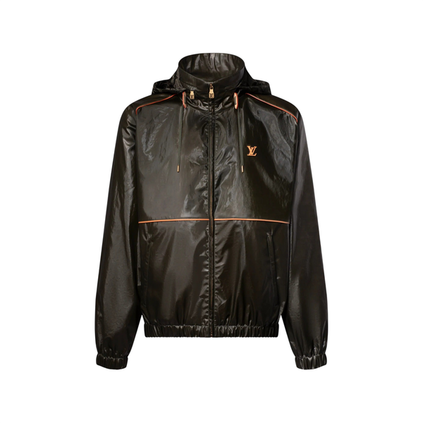 Louis Vuitton Giacca a vento lucida Signature — Metal Khaki