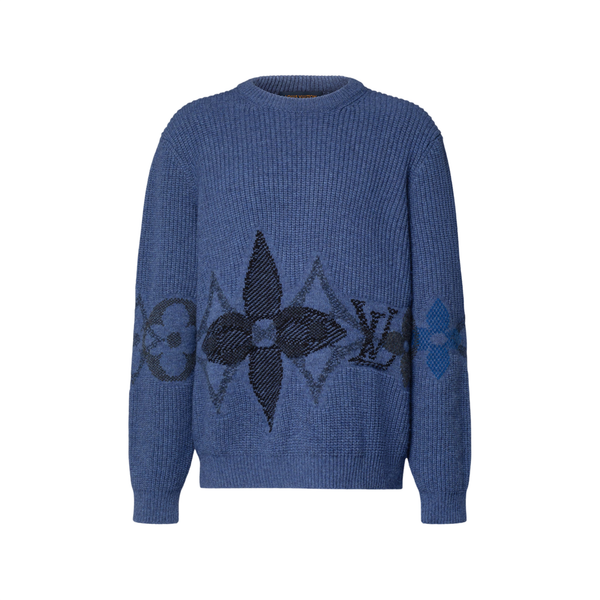 Louis Vuitton Felpa girocollo grafica — Nera
