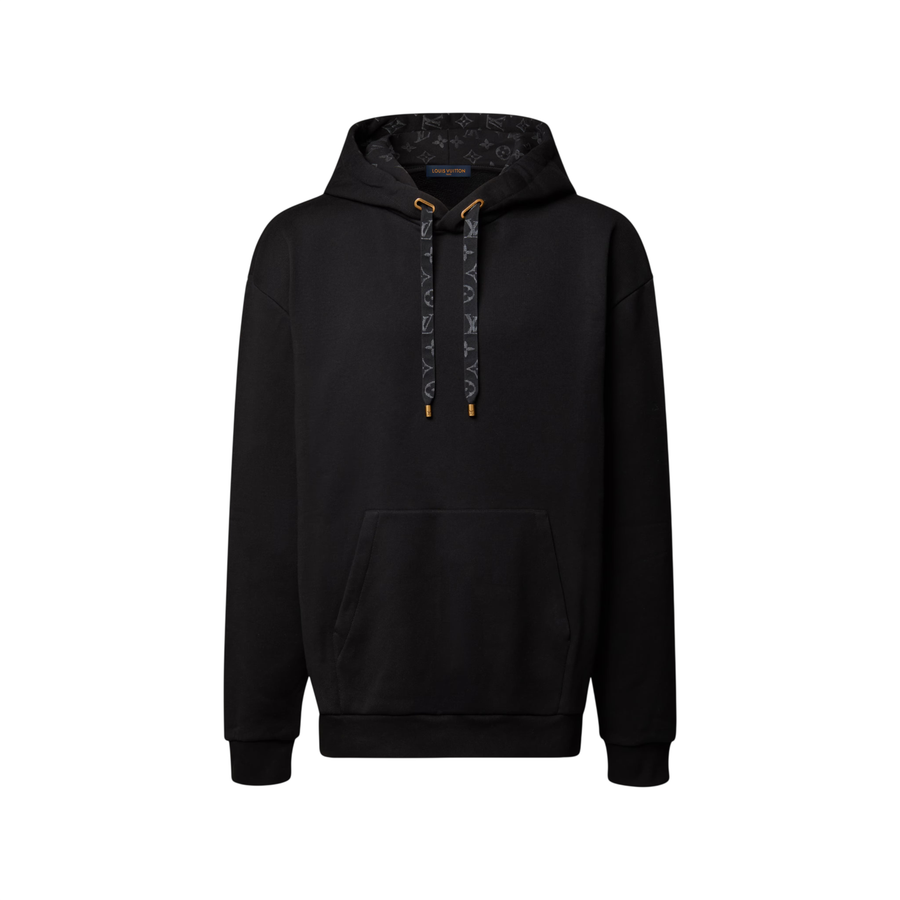 Sudadera con capucha Louis Vuitton con detalles distintivos — Negro