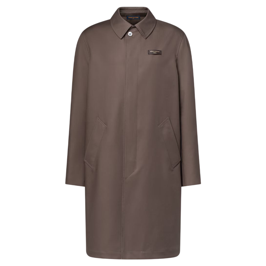 Louis Vuitton Hybrid Hooded Coat — Brown