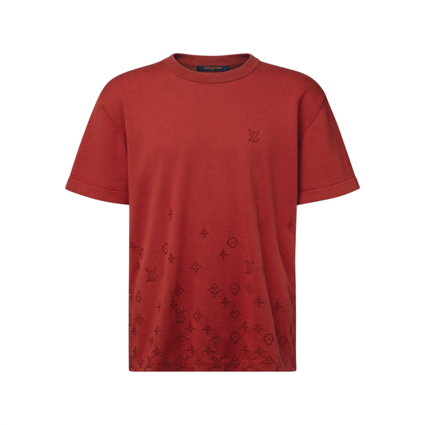 Louis Vuitton Maglia girocollo a maniche corte in jacquard — Ketchup