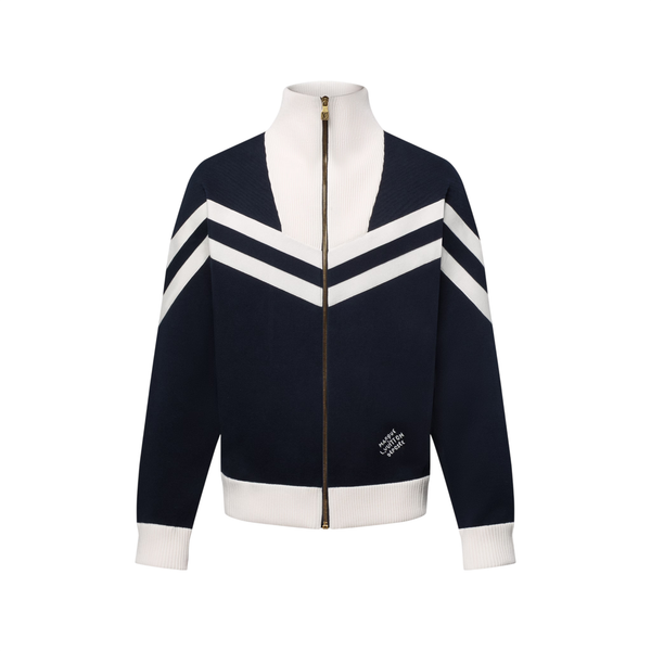 Louis Vuitton Blusa da marinaio in cotone lavorato a maglia — Blu navy