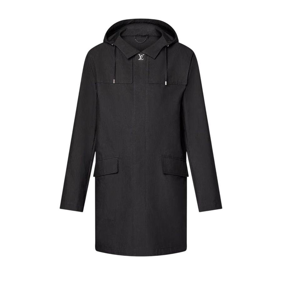 Louis Vuitton Light Hooded Parka — Black